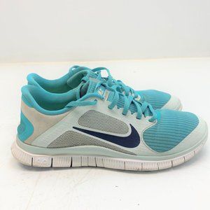 Nike Free 4.0 V3 Turquoise Athletic Shoes Size 8.5